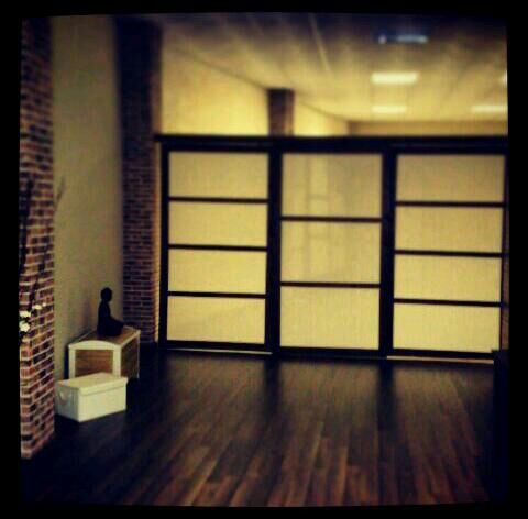 Acceso a sala de pilates